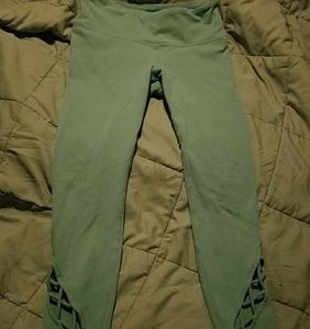 Sage Green ALO Entwine Leggings xs